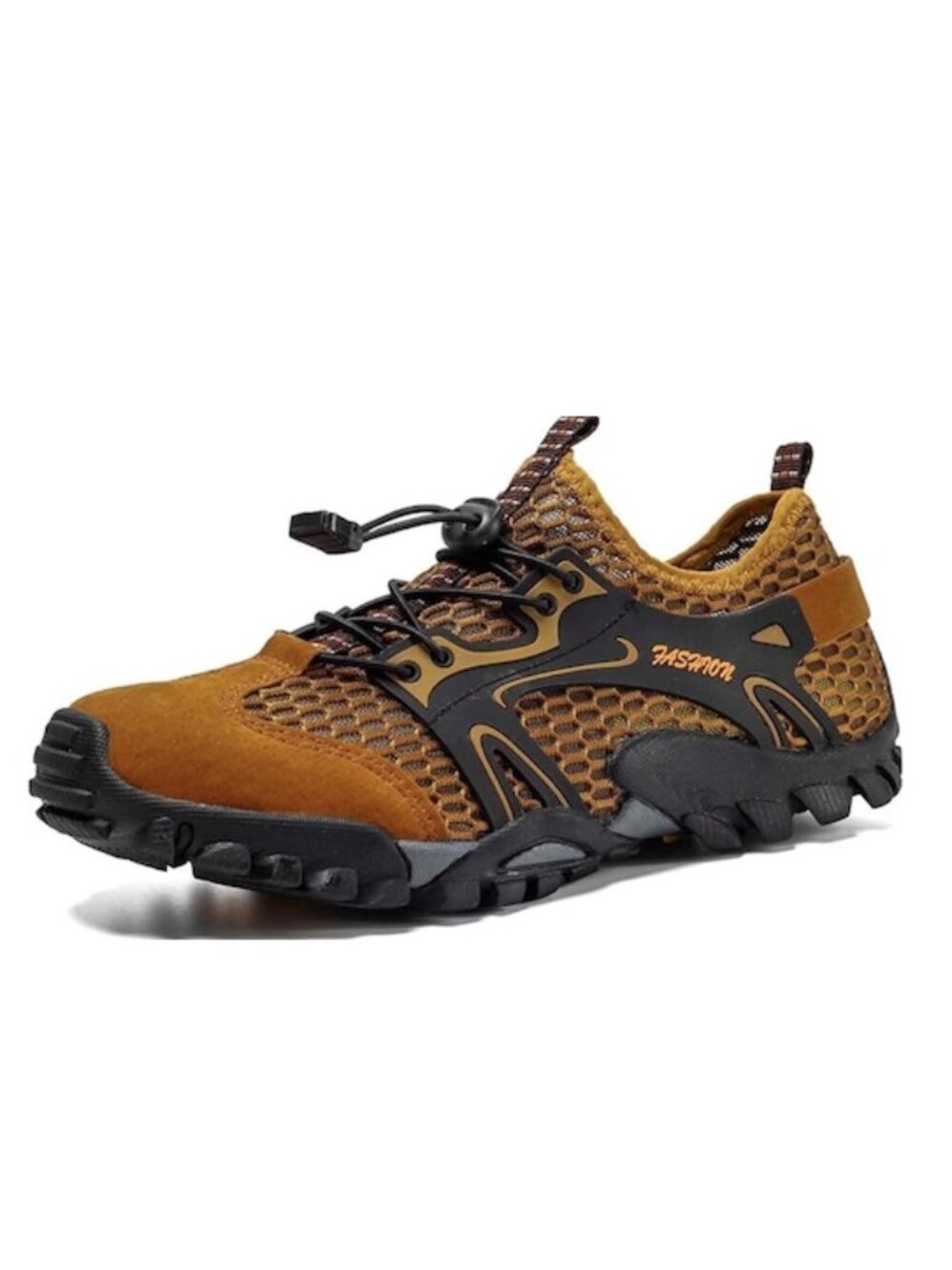 Mens Water Shoes Athletic Hiking Shoes with Rugged Outsole